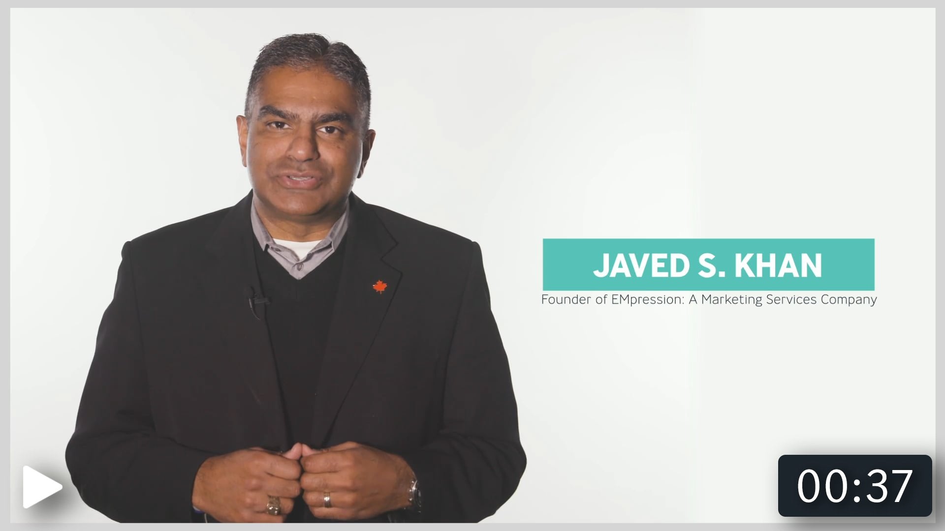 Meet Javed Khan who discusses the importance of developing strong networking etiquette