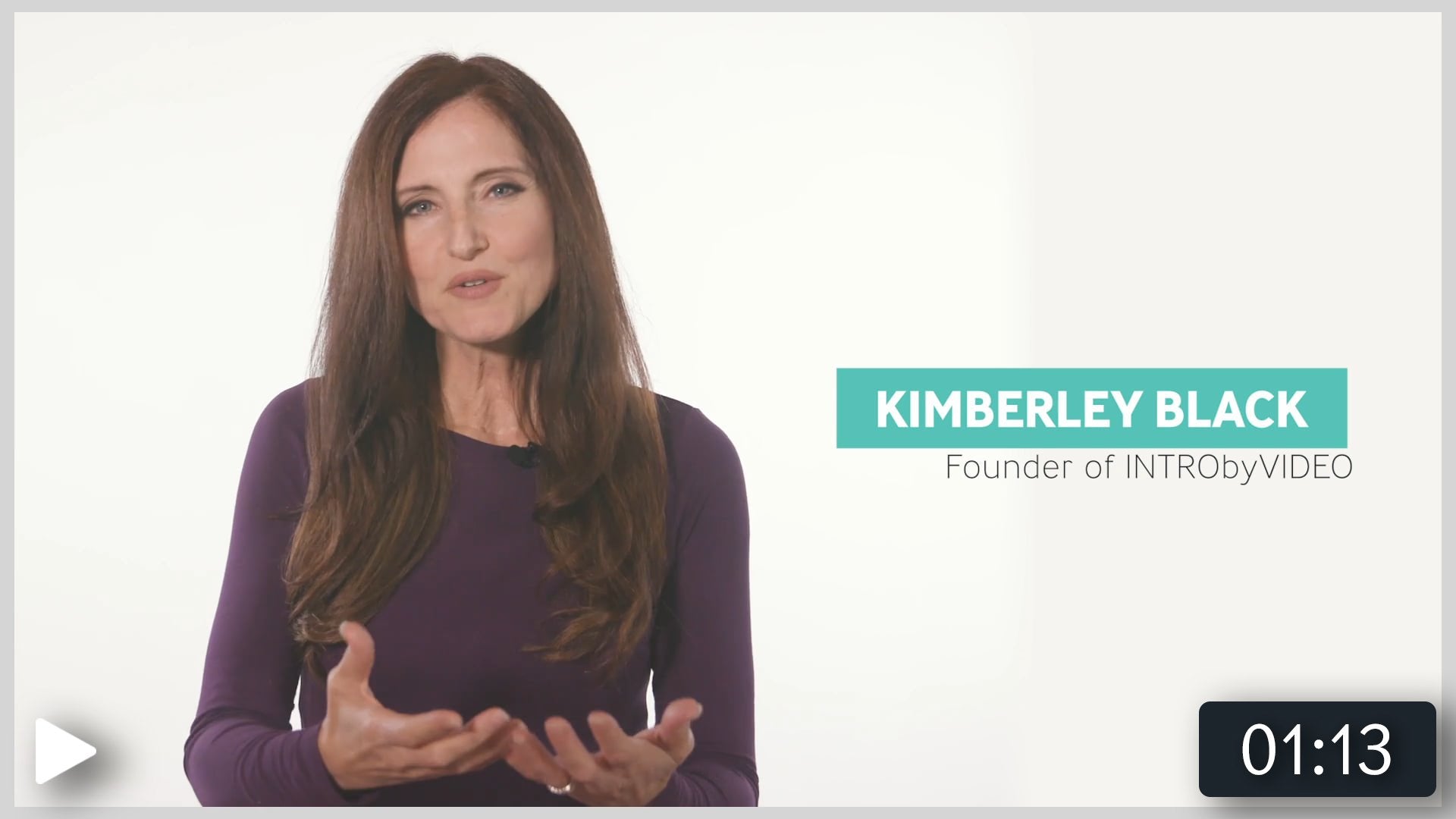 Meet Kimberley Black who introduces the concept of asynchronous video interviews